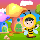 Cute Bee Girl Rescue Kavi Game-378 APK