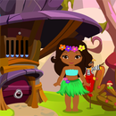 Cute Hawaiian Dancer Girl Resc APK