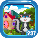 Cute Skunk Rescue Game Kavi - 237 APK