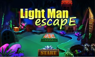 Kavi 20-Light man escape Game ポスター