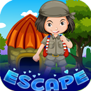 Kavi Game 424- Small Girl Escape From Stone House APK