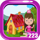 Kidnapped Cute Girl Rescue Game Kavi -  223 圖標