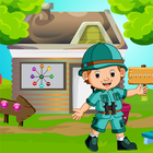 Hiker Boy Rescue Kavi Game-398 آئیکن