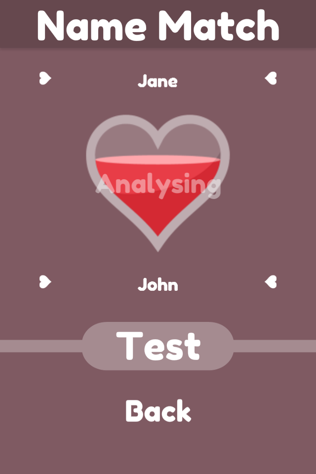 Love Tester Deluxe, Software