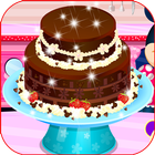 Chocolate Cake Cooking Game icône