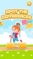 Kids Game Spot The Differences โปสเตอร์