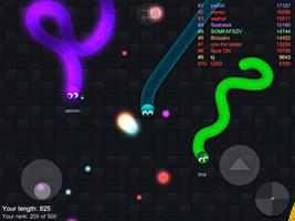 Battle Snake Worm Bot IO تصوير الشاشة 1