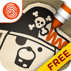 Pirate Scribblebeard Draw Free-icoon