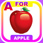 Kids Apps - A For Apple Learning & Fun Puzzle Game أيقونة