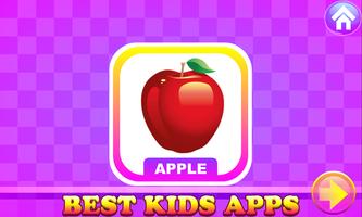 Kids Apps - A For Apple Learning & Fun Puzzle Game تصوير الشاشة 2