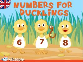 Numbers For Ducklings Affiche