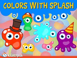 Colors with Splash Affiche