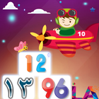 Learn Numbers 123  Arabic&English Kids icône