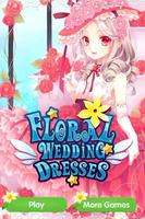 Floral Wedding Dresses Affiche