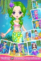 Princess Mermaid - Girls Games capture d'écran 2