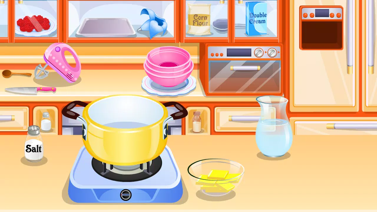 cook cake with berries games para Android - Download