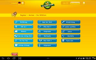 Linguascope Beginners German screenshot 1