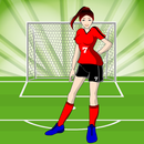 Girl Footballer Dressup APK