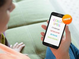 Color Spelling Game - Free captura de pantalla 3