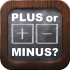 Plus or minus - Free Math Game icon