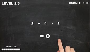 Plus or minus - Free Math Game capture d'écran 3