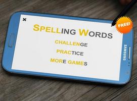 Spelling Words Affiche