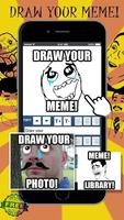 Draw your MEME! Poster