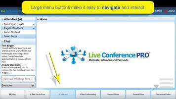 Live Conference PRO™ captura de pantalla 2