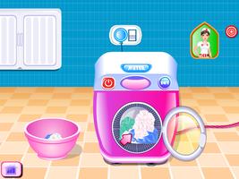 Cuci pembersih pakaian game screenshot 3
