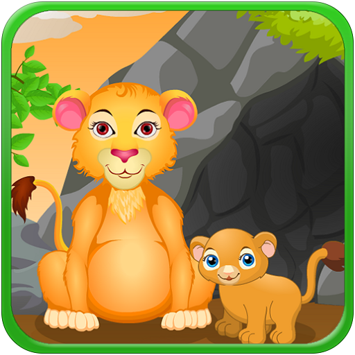 女の子のためのライオンの出産ゲーム