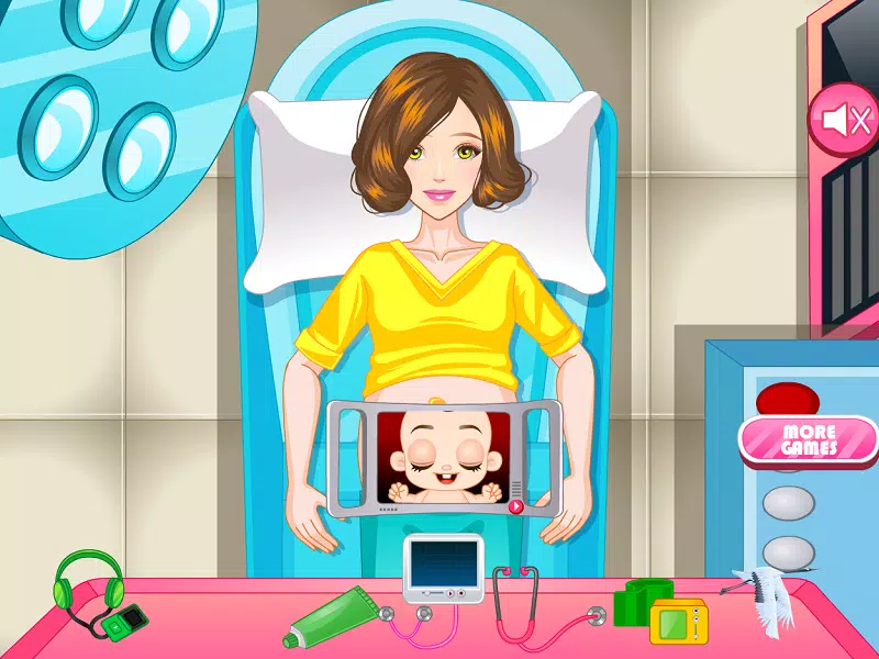 Newborn birth baby games APK + Mod for Android.