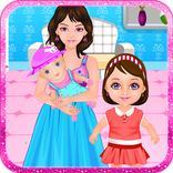 ”Mommy Birth Cute Daughter