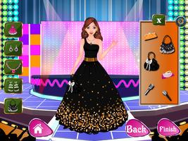 برنامه‌نما Fashion star dress up games عکس از صفحه