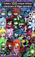 Anime Fidget Spinner Battle постер