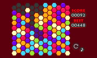 Hexagon Color Match (puzzle) poster