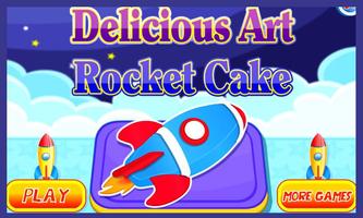 Delicious Art Rocket Cake पोस्टर