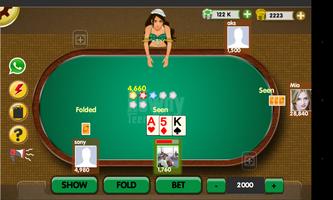 Teen Patti : Three Card Poker capture d'écran 1