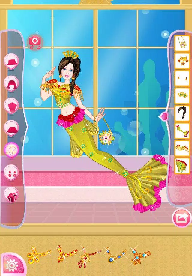 Mermaid Princess Dress up Game html5