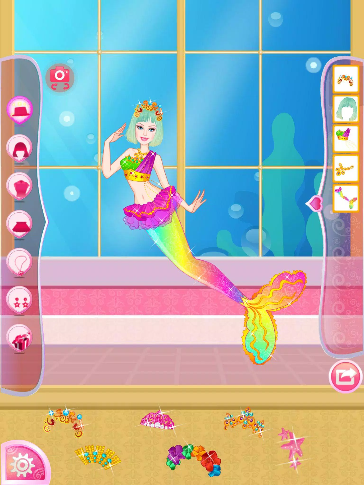 Download do APK de Mafa Mermaid Princess Dress Up para Android