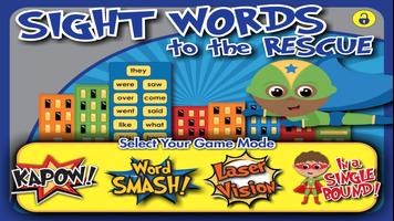 Sight Words to the Rescue poster