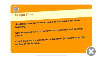 Lesson ideas for teaching and learning capture d'écran 1