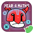 آیکون‌ Crazy Maths Adventure -  Age 8 - 9 Year 4 LITE