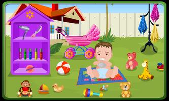 Baby Outdoor Bathing capture d'écran 2