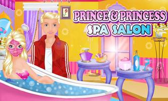 Prince et la princese de salon Affiche