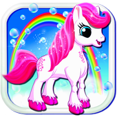 Les soins mignon poney icon