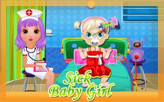 Baby Games - Sick Girl Affiche