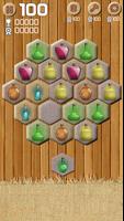 Merge Crush Hexa Block! Puzzle الملصق