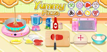 Yummy Pizza, Cooking Game