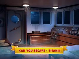 Can You Escape - Titanic Affiche