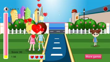 Fun Kissing Game ảnh chụp màn hình 1